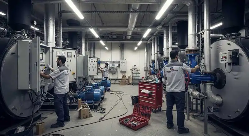 تعمیرات موتورخانه