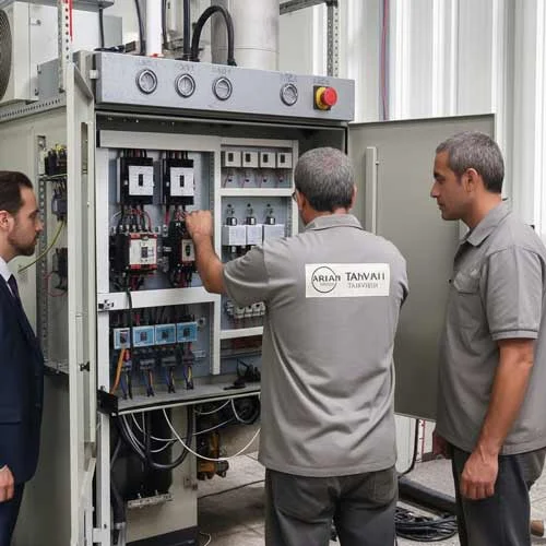 نمونه کار آریان تهویه 11