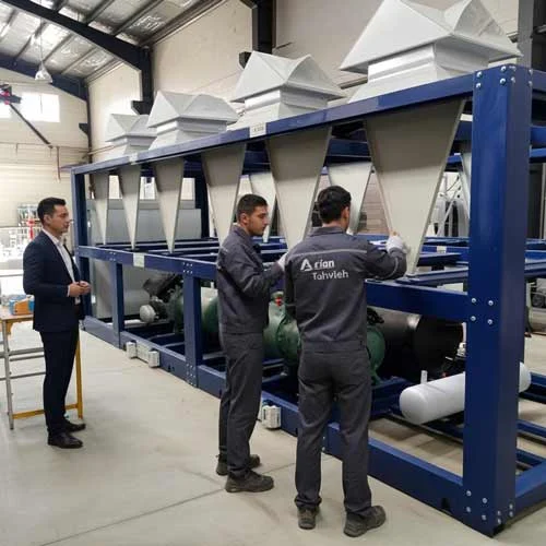 نمونه کار آریان تهویه 2