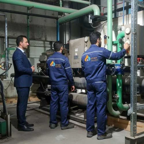 نمونه کار آریان تهویه 8